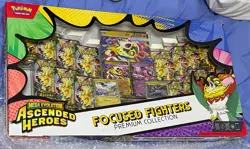 Pokemon TCG Mega Evolution Ascended Heroes Focused Fighters Box Booster Promo - Image 1