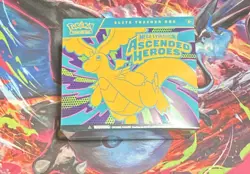Pokemon TCG Mega Evolution Ascended Heroes Elite Trainer Box ETB New Sealed! - Image 1