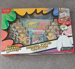 Pokemon TCG Mega Evolution Ascended Heroes Gardevoir Premium Poster Box - Image 1