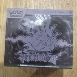 Pokemon TCG Mega Evolution: Pitch Black Elite Trainer Box Booster Promo *opened* - Image 1
