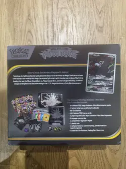Pokemon TCG Mega Evolution: Pitch Black Elite Trainer Box Booster Promo *opened* - Image 2