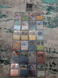 Pokemon TCG Mega Evolution: Pitch Black Elite Trainer Box Booster Promo *opened* - Image 3