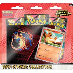 Pokemon TCG Mega Evolution Ascended Heroes Tech Sticker Collection - Charmander - Image 1