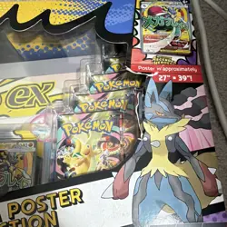 Pokemon TCG Mega Evolution Ascended Heroes Mega Lucario Premium Box #damagedbox - Image 2