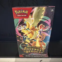 Pokemon TCG Mega Evolution: Ascended Heroes Booster Bundle (Damage to box) - Image 1