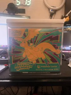 Pokemon TCG Mega Evolution Ascended Heroes Pokemon Center ETB NO RIPS IN CASE - Image 1