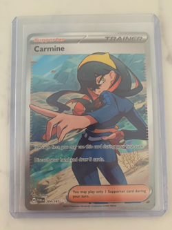 NM Pokemon Carmine - 204/167 - Ultra Rare Near Mint Card Twilight Masquerade - Image 1