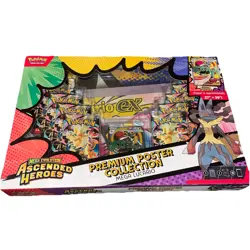 Pokemon Ascended Heroes Mega Lucario Premium Poster Collection Brand New Sealed - Image 1