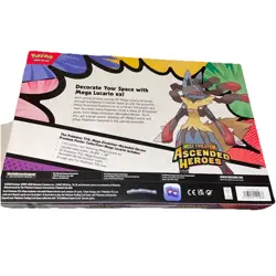 Pokemon Ascended Heroes Mega Lucario Premium Poster Collection Brand New Sealed - Image 2