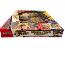 Pokemon Ascended Heroes Mega Lucario Premium Poster Collection Brand New Sealed - Image 3