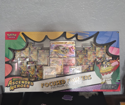 Pokemon TCG Mega Evolution Ascended Heroes Focused Fighters Hawlucha Box Promo - Image 1