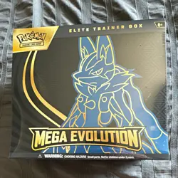 Pokemon TCG Mega Evolution Elite Trainer Box - Booster & Promo, Lucario - Image 1