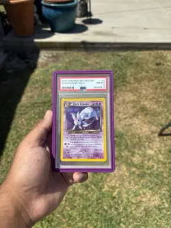 Pokemon Neo Destiny Dark Espeon Holo Card 2002 Holo 4/105 PSA 8 - Image 1