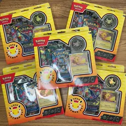 Lot Of 5 Pokemon Day 2026 Collection 30th Anniversary Box Promo New Sealed 💕 - Image 2