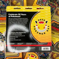 Lot Of 5 Pokemon Day 2026 Collection 30th Anniversary Box Promo New Sealed 💕 - Image 3