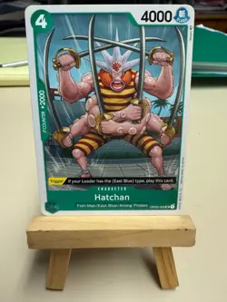 ONE PIECE Card Game: Hatchan Character Card- *OP03-033* Pillars of Strength - Image 1