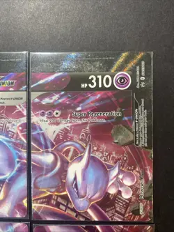 Mewtwo V-UNION [Set of 4] SWSH: Sword & Shield Promo Cards Holo NM - Image 3