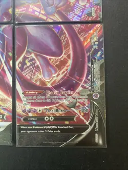 Mewtwo V-UNION [Set of 4] SWSH: Sword & Shield Promo Cards Holo NM - Image 5