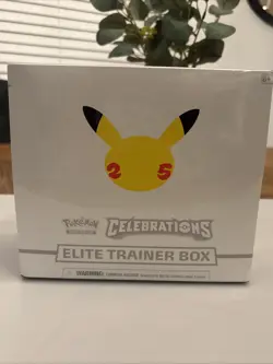 Pokemon TCG: 25th Anniversary Celebrations Elite Trainer Box (2021) 820650809439 - Image 1