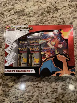 Pokemon 25th Anniversary Celebrations Lances Charizard V Collection Box Sealed “ - Image 1