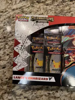 Pokemon 25th Anniversary Celebrations Lances Charizard V Collection Box Sealed “ - Image 2