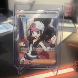 Hilda 164/086 Full Art Ultra Rare White Flare Holo Pokemon TCG Card NM Condition - Image 1