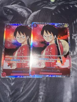 One Piece CCG Monkey.D.Luffy ST01-001 5 Card Bundle English - Image 3