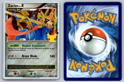 ZACIAN LV. X SWSH135 HOLO PROMO SWORD & SHIELD PROMO POKEMON LIGHTLY PLAYED - Image 3