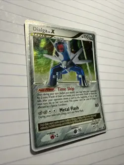 Dialga LV.X DP37 Holo Diamond and Pearl Promo Pokemon LP - Image 2