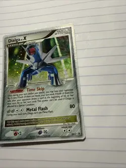 Dialga LV.X DP37 Holo Diamond and Pearl Promo Pokemon LP - Image 3