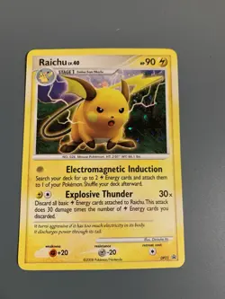 Raichu DP21 - Pokemon TCG Diamond & Pearl Promo Holo LP 2008 - Image 1