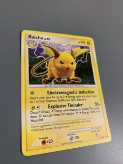Raichu DP21 - Pokemon TCG Diamond & Pearl Promo Holo LP 2008 - Image 3