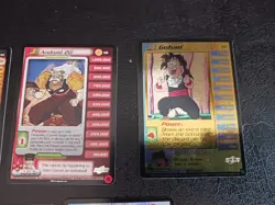 Dragon Ball Z CCG Score Personality Cards Lot Of 7 Various Sagas LP Some Foil - Image 3