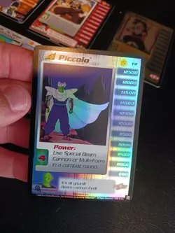Dragon Ball Z CCG Score Personality Cards Lot Of 7 Various Sagas LP Some Foil - Image 5