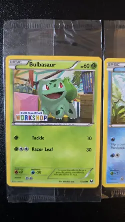 Build-A-Bear Workshop STAMPED -Kanto Starters Bundle - Pokemon Card TGC - SEALED - Image 2