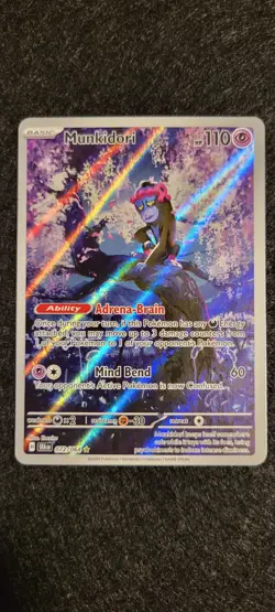 Munkidori 072/064 SV Shrouded Fable Holo Rare Pokemon TCG Card NM - Image 1