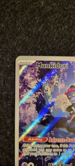 Munkidori 072/064 SV Shrouded Fable Holo Rare Pokemon TCG Card NM - Image 3