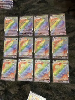 Pokemon rainbow rare cards Lot French - Image 1