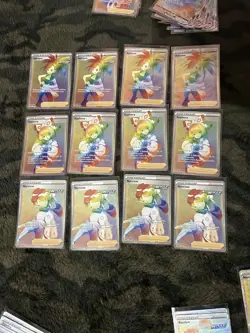 Pokemon rainbow rare cards Lot French - Image 3