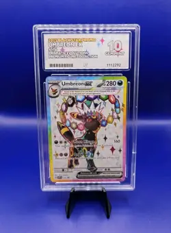 Umbreon EX 176 Black Star Promo PFC Prismatic Evolution Pokemon Card TCG ACE 10 - Image 1