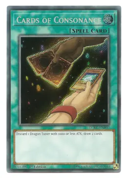 Cards of Consonance LCKC-EN092 Secret Rare Yu-Gi-Oh Card 1st Edition NM/LP - Image 1