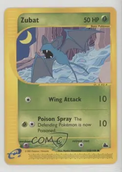 Zubat Pokemon e-Card Series Skyridge #118 2003 - Image 1