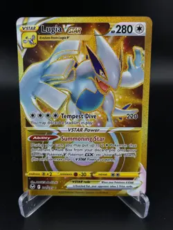 Lugia VSTAR 211/195 Secret Rare Silver Tempest Pokemon Holo NM - Image 1