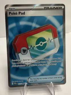 Pokemon TCG Poke Pad Full Art Trainer Item 113/088 Perfect Order NM - Image 1
