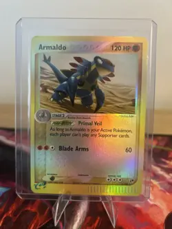 Pokemon TCG Armaldo 1/100 EX Sandstorm Reverse-Holo Rare Card - Image 1