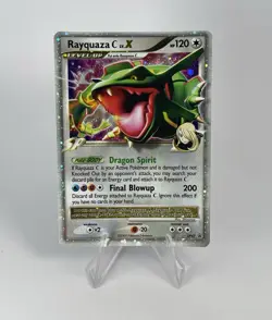 Pokemon - Rayquaza C Lv.X DP47 120HP 2009 - English Holo - DP Black Star Promo - Image 1