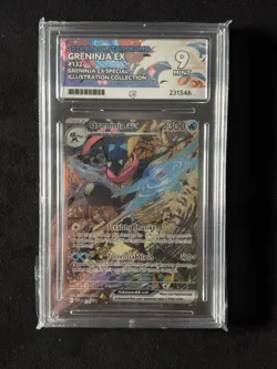 Pokemon TCG Greninja EX SVP 132 Black Star Promo Ace 9 MINT - Image 1
