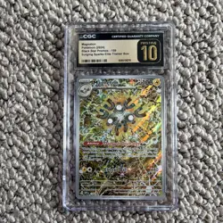 CGC Pristine 10 Pokemon TCG Black Star Promos Magneton 159 2024 English Holo - Image 1