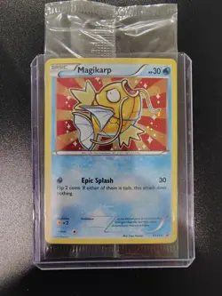 Pokemon Holo Magikarp MP XY143 Promo Card 2016 Target Cosmos XY TCG Sealed - Image 1