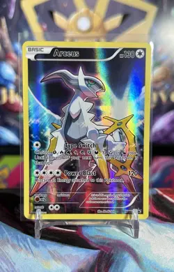 Pokemon TCG Arceus XY116 Black Star Promo Holo Full Art 2016 English LP/Good - Image 1